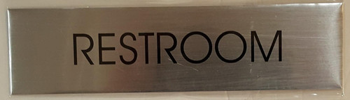 RESTROOM SignDelicato line