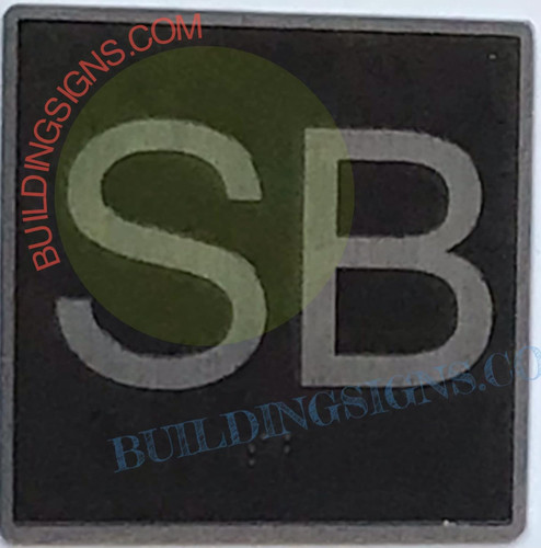 ELEVATOR FLOOR NUMBER SB SIGN- ELEVATOR JAMB PLATE FLOOR SB SIGN ELEVATOR FLOOR NUMBER SB SIGN- ELEVATOR JAMB PLATE FLOOR SB SIGN