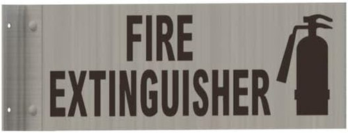 FIRE EXTINGNISHER Sign -Two-Sided/Double Sided Projecting, Corridor and Hallway Sign FIRE EXTINGNISHER Sign -Two-Sided/Double Sided Projecting, Corridor and Hallway Sign