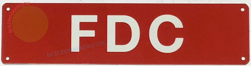 FDC SignFIRE DEPARTMENT CONNRECTION SIGN Fire Safety Sign FDC SignFIRE DEPARTMENT CONNRECTION SIGN Fire Safety Sign