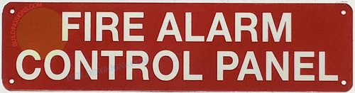 FIRE ALARM CONTROL PANEL SIGN Fire Safety Sign FIRE ALARM CONTROL PANEL SIGN Fire Safety Sign
