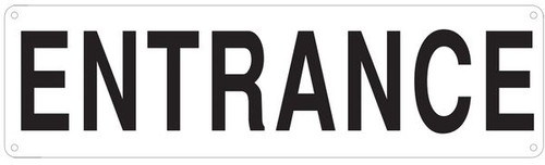 PHOTOLUMINESCENT ENTRANCE SIGN HEAVY DUTY / GLOW IN THE DARK "ENTRANCE" SIGN HEAVY DUTY PHOTOLUMINESCENT ENTRANCE SIGN HEAVY DUTY / GLOW IN THE DARK "ENTRANCE" SIGN HEAVY DUTY