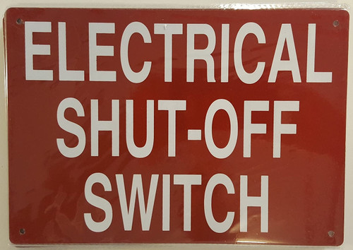 ELECTRICAL SHUT OFF SWITCH