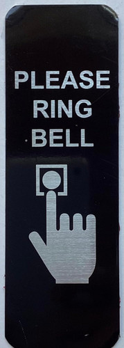 Please ring bell Sign