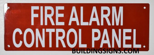 FIRE ALARM CONTROL PANEL SIGN