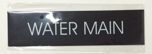 WATER MAIN SIGN