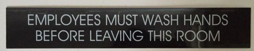 EMPLOYEES MUST WASH HANDS SIGN