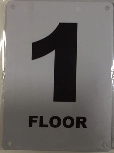 Floor number 1 DOB SIGN
