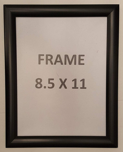 Lot 10 pcs- Black Snap Poster Frame/ Picture Frame / notice frame  Front Load Easy Open Snap frame