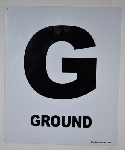 Ground Floor Sign