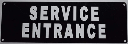 Service Entrance Sign