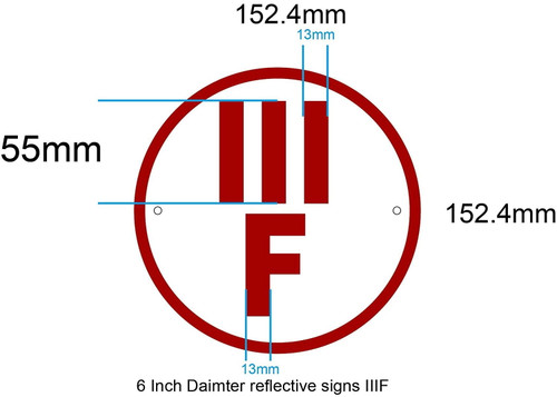 III F Floor Truss Circular Sign