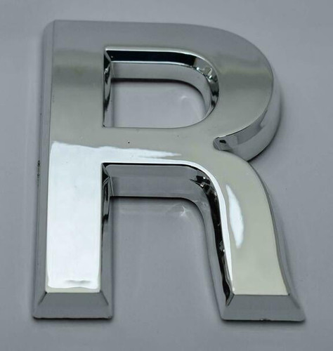 Apartment Number Sign/Mailbox Number Sign, Door Number Sign. Letter R