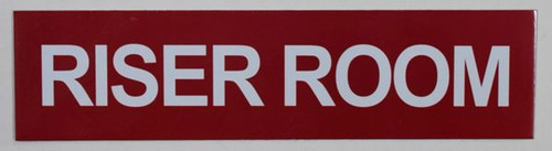 Riser Room Sign