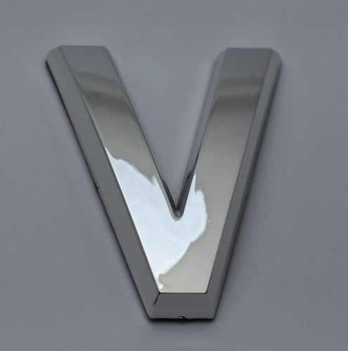 Apartment Number Sign/Mailbox Number Sign, Door Number Sign. Letter V