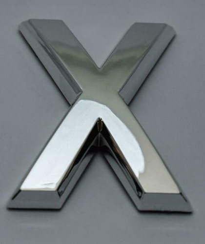 Apartment Number Sign/Mailbox Number Sign, Door Number Sign. Letter X