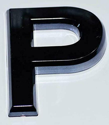 Apartment Number Sign/Mailbox Number Sign, Door Number Sign. Letter P