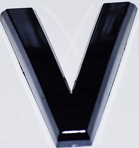 Apartment Number Sign/Mailbox Number Sign, Door Number Sign. Letter V