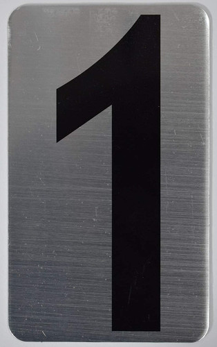 House Number Sign/Apartment Number Sign- one