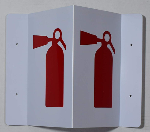 FIRE Extinguisher Symbol 3D Projection Sign/FIRE Extinguisher Symbol Hallway Sign FIRE Extinguisher Symbol 3D Projection Sign/FIRE Extinguisher Symbol Hallway Sign
