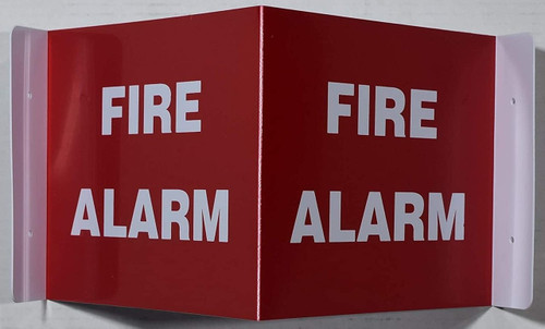 FIRE Alarm Sign 3D Projection Sign/FIRE Alarm Sign Hallway Sign