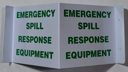Emergency Spill Response Equipment 3D Projection Sign/Emergency Spill Response Equipment Hallway Sign Emergency Spill Response Equipment 3D Projection Sign/Emergency Spill Response Equipment Hallway Sign
