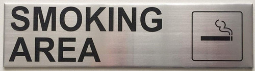 SMOKING AREA SIGN