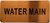 WATER MAIN DOB SIGN