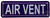 Air Vent Sign