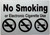NYC No smoking or electronic cigarette use DOB SIGN