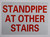 Standpipe at Other Stairs   Signage