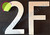 Apartment Number 2F SIGNAGE
