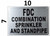 FDC Combination Sprinkler and Standpipe   Fire Department Sign
