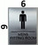Men's Restroom BUILDING SIGNwith Tactile Text and Braille BUILDING SIGN- Men's Restroom BUILDING SIGNwith Tactile Text and Braille BUILDING SIGN-