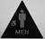 CA Men Restroom accessible Sign-Braille SIGNAGE with Raised Tactile Graphics and Letters CA Men Restroom accessible Sign-Braille SIGNAGE with Raised Tactile Graphics and Letters