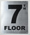 7TH Floor Sign