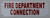 FIRE Department Connection Sign