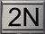 APARTMENT NUMBER Sign2N -BRUSHED ALUMINUM
