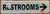 RESTROOMS RIGHT SignBRUSHED ALUMINUM