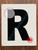LETTER R SignWHITE