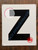 LETTER Z SignWHITE