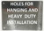 Manual Dry Standpipe Valve for FIRE DEPT. USE ONLY   Compliance Sign