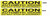 - Caution Automatic Door DO NOT Stop in Doorway Sign- Double Sided for Window