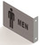 Men Restroom Projection Sign- Men Restroom 3D Sign