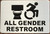 All Gender Restroom ACCESSIBLE DOB SIGN