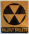 NYC FALLOUT SHELTER SIGN