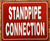 STANDPIPE CONNECTION SAFETY SIGN