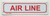 AIR LINE   Sign