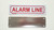 ALARM LINE Hpd Sign