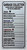 GARBAGE COLLECTION SIGN (White, 27-2022, 6x12 inch)